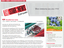 Tablet Screenshot of blog.thestarnews.com